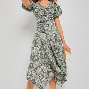 Tuckernuck MOON RIVER
Green Multi Midi Dress - Size S - NEW with tags!